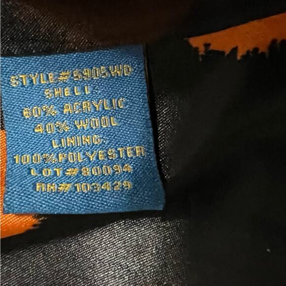 Anthropologie Black and White Herringbone Vest - Picture 4 of 8